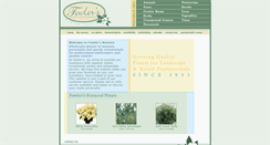 Desktop Screenshot of fowlersnursery.com